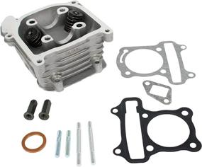 img 4 attached to 🏍️ Glixal ATGT-52MM Racing Cylinder Head for Chinese Scooter Moped ATV - 50cc to 105cc Engine Upgrade