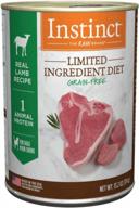 grain-free real lamb wet dog food - instinct limited ingredient diet (case of 6, 13.2 oz cans) logo