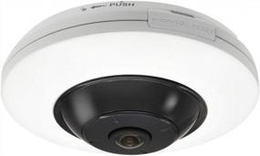 img 4 attached to 5MP Panoramic PoE FishEye IP Security Camera With 180° Wide-Angle View, Audio & Alarm I/O, Micro SD Support, And 26Ft Night Vision - Smart IVS Included
