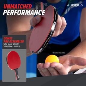 img 1 attached to Unleash Your Inner Pro With The JOOLA Spinforce Professional Table Tennis Racket - ITTF Approved And Preassembled For Optimal Performance
