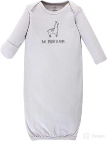 img 1 attached to Organic Cotton Baby Gowns by Touched by Nature