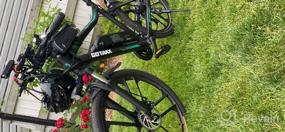 img 8 attached to 🚲 Gotrax Electric Bike 26" - Powerful 350W Motor, 20MPH Speed, 50 Mile Range - Shimano 21-Speed Commuter Electric BMX Bicycle for Travel and E-Bike Enthusiasts