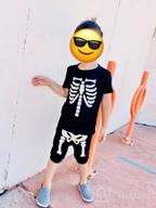 img 1 attached to 🎃 Mud Kingdom Toddler Halloween Skeleton Boys' Clothing Sets: Spooky Style for Your Little One review by Gary Perry