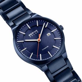 img 1 attached to BERING Mens Analogue Quartz Collection Watch With Titanium Strap And Sapphire Crystal