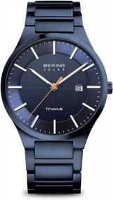 img 4 attached to BERING Mens Analogue Quartz Collection Watch With Titanium Strap And Sapphire Crystal