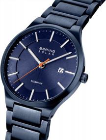img 3 attached to BERING Mens Analogue Quartz Collection Watch With Titanium Strap And Sapphire Crystal