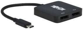 img 2 attached to Tripp Lite Two Monitor DisplayPort Adapter