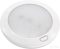 💡 dream lighting 12v led panel light switch - 5" white shell ceiling downlight - warm white panel downlight kitchen roof cabinet cabin логотип