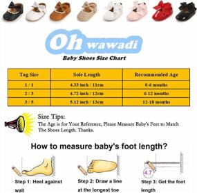 img 2 attached to Premium Baby Girl Shoes | Infant Toddler Walking Soft Sole Mary Jane Prewalkers Crib Wedding Dress