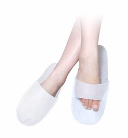 img 4 attached to Protect Your Feet During Pedicures With Appearus Disposable Treatment Guard Slippers - 1000 Pairs Available