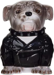 img 4 attached to Pacific Giftware Rocker Bulldog Ceramic