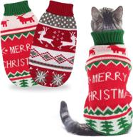 bwogue christmas sweaters knitwear snowflake cats logo