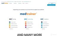 img 1 attached to MedTrainer review by Dan West