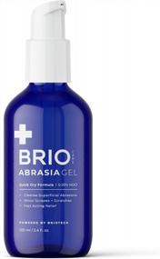 img 4 attached to BRIOTECH BrioCare Abrasia Gel: All-Natural Hypochlorous HOCl Skincare For Irritation Relief, Cleansing Abrasions, Cuts, Scrapes, Sunburn Support, Alcohol-Free Anti-Itch Aid