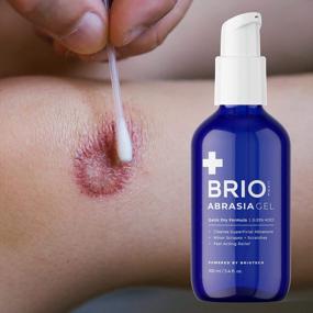 img 3 attached to BRIOTECH BrioCare Abrasia Gel: All-Natural Hypochlorous HOCl Skincare For Irritation Relief, Cleansing Abrasions, Cuts, Scrapes, Sunburn Support, Alcohol-Free Anti-Itch Aid