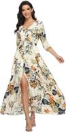 vintageclothing womens floral dresses sleeves women's clothing ~ dresses logo