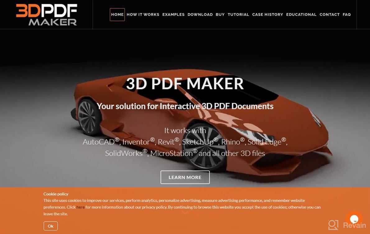 img 1 attached to 3D PDF Maker review by Ted Higdem