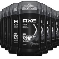 ultimate odor protection with axe deodorant stick black pack! logo