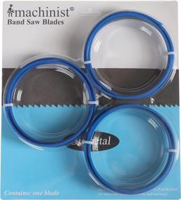 img 4 attached to Cut Aluminum With Precision: Imachinist Portable Bi-Metal Bandsaw Blades, 44-7/8" Long (3 Pack)