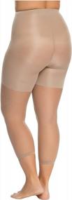 img 3 attached to Original Footless SPANX Shapewear Pantyhose For Women: Sculpt And Shape Your Figure