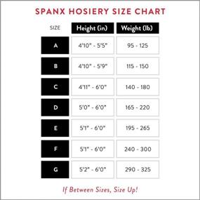 img 1 attached to Original Footless SPANX Shapewear Pantyhose For Women: Sculpt And Shape Your Figure