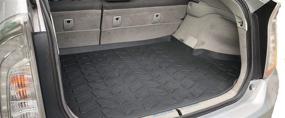 img 2 attached to 🚗 Optimal Protection Premium Cargo Liner for Toyota Prius 2010-2015 - Custom Fit Trunk Mat - Easy-to-Clean & All-Season Black Cargo Mat - Laser Measured 3D Shaped Trunk Liners for Toyota Prius.