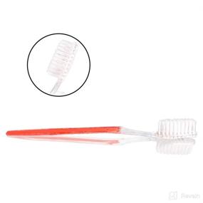 img 2 attached to 🪥 50Pcs Colored Disposable Toothbrushes with Toothpaste