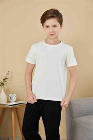 img 1 attached to HiddenValor Short Sleeve Round Neck Shirts Boys' Clothing ~ Underwear