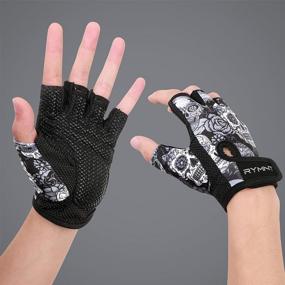 img 3 attached to 🧤 ZEROFIRE Workout Gloves - Full Palm Protection & Extra Grip for Women and Men in Gym, Weightlifting, Fitness, Exercise, Training, and Cycling