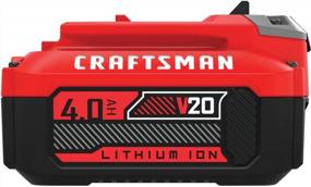 img 3 attached to CRAFTSMAN V20 4.0Ah Lithium Ion Battery 2 Pack CMCB204-2