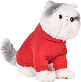 img 2 attached to Stylish and Cozy BinetGo Dog Hoodies: Top-quality Pet Clothes for Pet Comfort and Warmth!