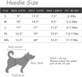 img 1 attached to Stylish and Cozy BinetGo Dog Hoodies: Top-quality Pet Clothes for Pet Comfort and Warmth!