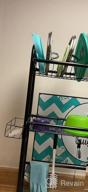 img 1 attached to Stainless Steel Over-The-Sink 2 Tier Dish Drying Rack With Durable Black Dish Drainer Shelf For Efficient Kitchen Organization - GSlife review by Tammy Thomas