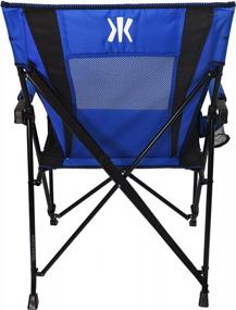 img 2 attached to Experience Ultimate Comfort Outdoors With Kijaro Dual Lock Portable Camping Chairs - Versatile Folding Sports Chair With Dual Lock Feature