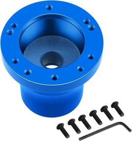 img 4 attached to 🏌️ Enhance your Golf Cart with SAMXOMAP's Steering Wheel Adapter for Club Car DS, Precedent, EZGO & Yamaha - Experience Ultimate Control and Comfort