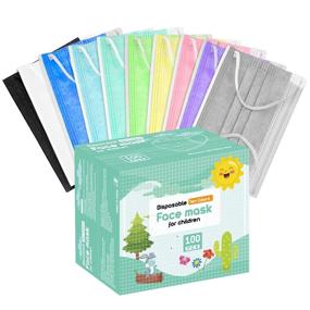 img 4 attached to Colorful HIWUP Disposable Children's Colored - Vibrant and Convenient!