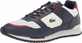 img 4 attached to Lacoste Men's Partner Piste Sneakers - High-Performance Men's Shoes