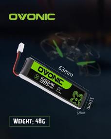 img 2 attached to 6 Pack OVONIC 45C 200MAh 3.7V Lipo Аккумулятор с разъемом PH2.0 для RC FPV Racing Drone Quadcopter