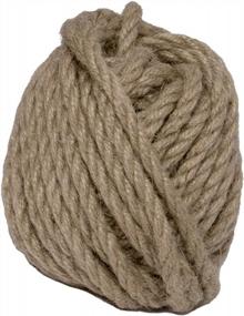img 4 attached to Furhaven Jute Twine Rope Replacement Roll For Cat Scratchers - Natural, 33-Feet