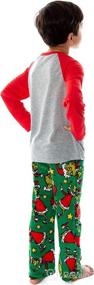 img 1 attached to 🎅 Christmas Matching Family Pajama Sets: Dr. Seuss The Grinch Who Stole Christmas Edition - Men, Women, Kids, Toddlers