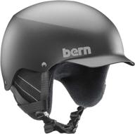 stay safe and stylish on the slopes with bern's baker eps snow helmet logo