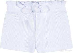 img 1 attached to Gerber 3 Pack Shorts Yellow Lemons Apparel & Accessories Baby Girls