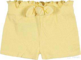 img 2 attached to Gerber 3 Pack Shorts Yellow Lemons Apparel & Accessories Baby Girls