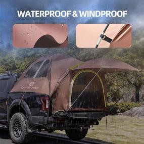 img 2 attached to Umbrauto Waterproof 5 5 5 8Ft Outdoor Removable