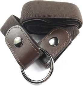 img 2 attached to Buckle Comfortable Adjustable Invisible Stretch Women's Accessories at Belts