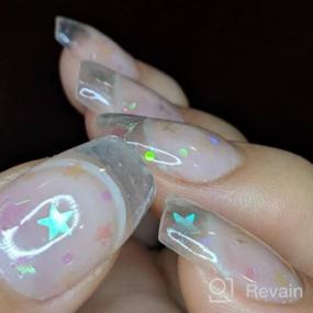 img 6 attached to 12Boxstar VOLODIA Nail Sequins Holographic Laser Glitter Paillette 3D Universe Beauty Decal DIY Tool