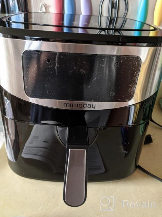 img 1 attached to Healthy And Convenient Rapid Frying With MIMODAY Air Fryer - 8 Quart, 10 Presets, NonStick Basket And LED Touchscreen review by Sammy Suratno