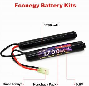 img 3 attached to Power Up Your Airsoft Gun With FCONEGY NiMH 9.6V 1700MAh Battery Pack!