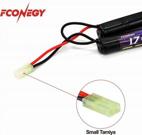img 1 attached to Power Up Your Airsoft Gun With FCONEGY NiMH 9.6V 1700MAh Battery Pack!