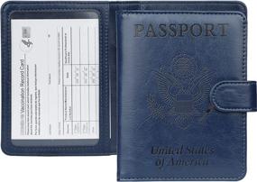 img 4 attached to Кожаная обложка для паспорта GDTK Blocking